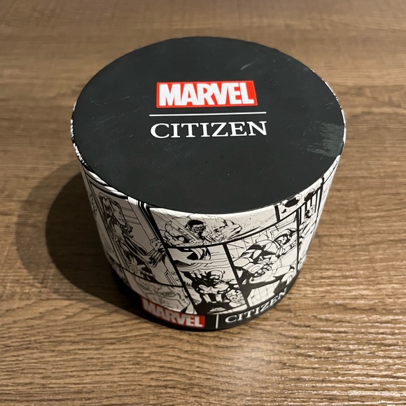 Men’s Citizen Eco-Drive Black Panther Black IP Strap Watch- excellent condition! - Picture 3 of 8